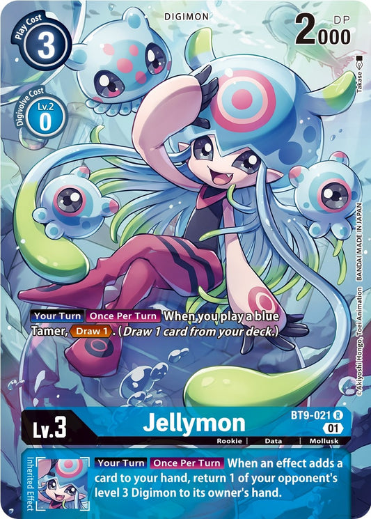 Image for Jellymon (Alternate Art) (BT9-021 R) (BT09) - Digimon Card Game
