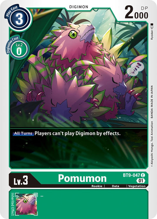 Image for Pomumon (BT9-047 C) (BT09) - Digimon Card Game