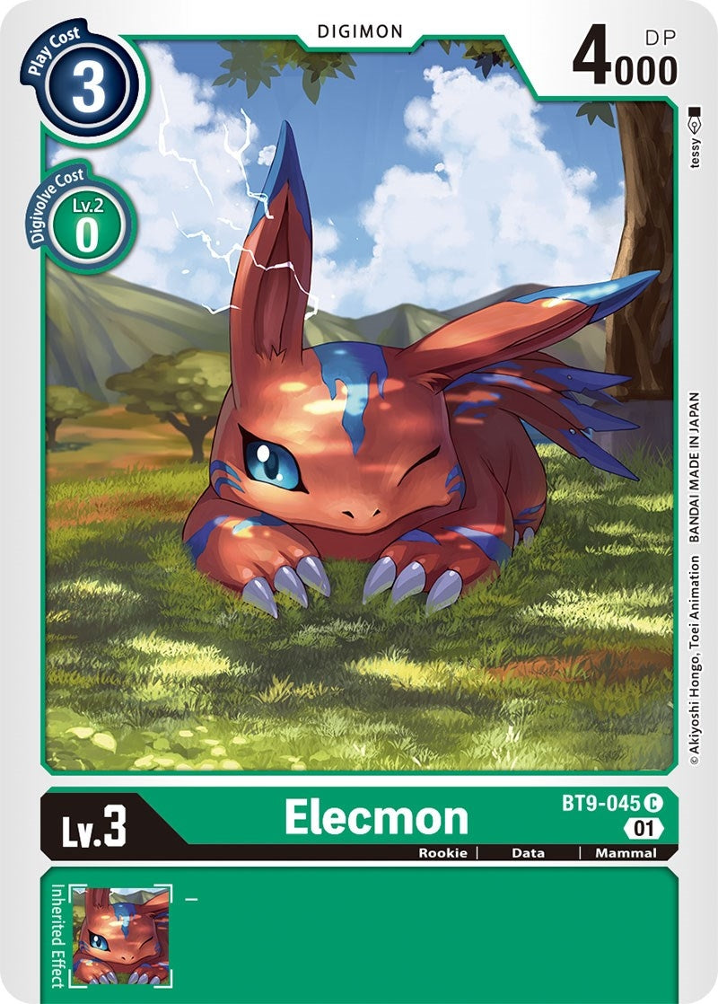 Image for Elecmon (BT9-045 C) (BT09) - Digimon Card Game