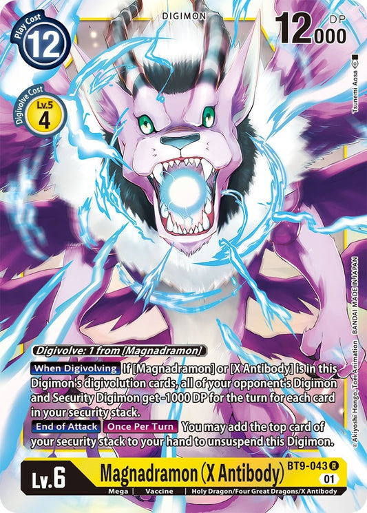 Image for Magnadramon (X Antibody) (BT9-043 R) (BT09) - Digimon Card Game