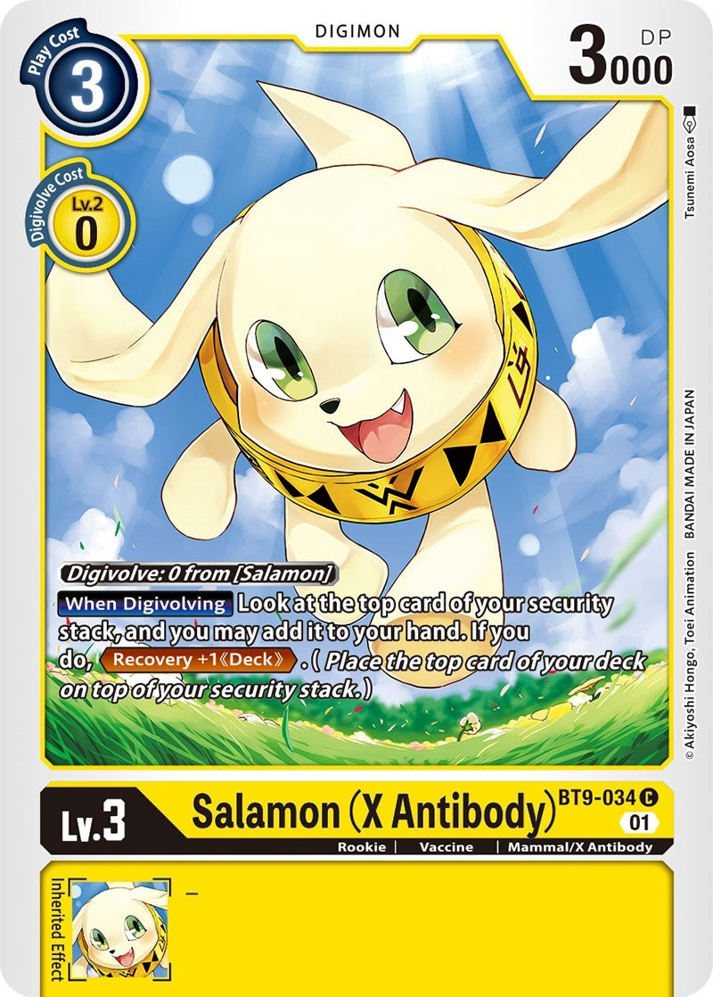 Image for Salamon (X Antibody) (BT9-034 C) (BT09) - Digimon Card Game