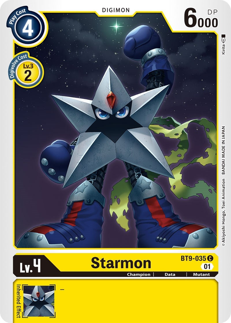 Image for Starmon (BT9-035 C) (BT09) - Digimon Card Game
