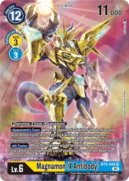 Image for Magnamon (X Antibody) (Alternate Art) (BT9-044 SR) (BT09) - Digimon Card Game