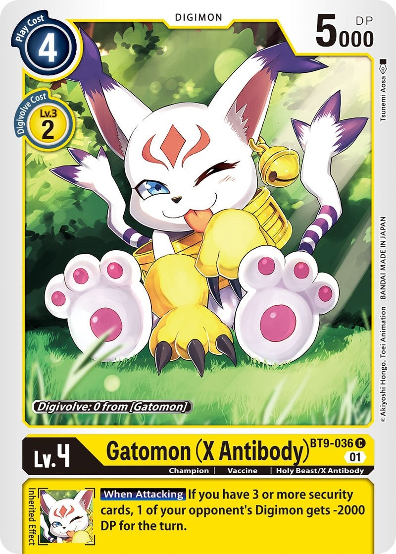 Image for Gatomon (X Antibody) (BT9-036 C) (BT09) - Digimon Card Game