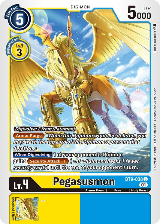 Image for Pegasusmon (BT9-038 U) (BT09) - Digimon Card Game