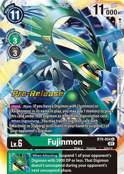 Image for Fujinmon (BT9-054 U) (BT09_PR) - Digimon Card Game