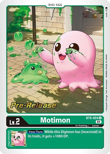 Image for Motimon (BT9-004 U) (BT09_PR) - Digimon Card Game