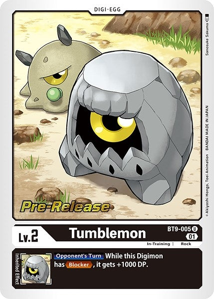 Image for Tumblemon (BT9-005 U) (BT09_PR) - Digimon Card Game