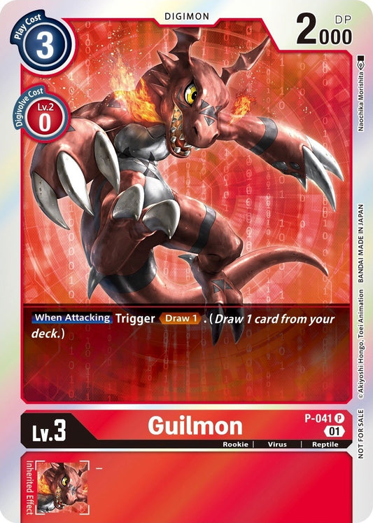 Image for Guilmon (Gen Con 2022) (P-041 P) (D-PR) - Digimon Card Game