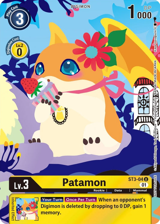 Image for Patamon (Tamer's Card Set 2 Floral Fun) (ST3-04 U) (ST-3) - Digimon Card Game