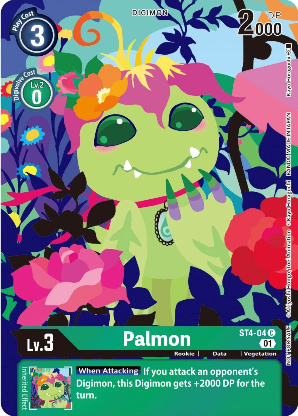 Image for Palmon (Tamer's Card Set 2 Floral Fun) (ST4-04 C) (ST-4) - Digimon Card Game