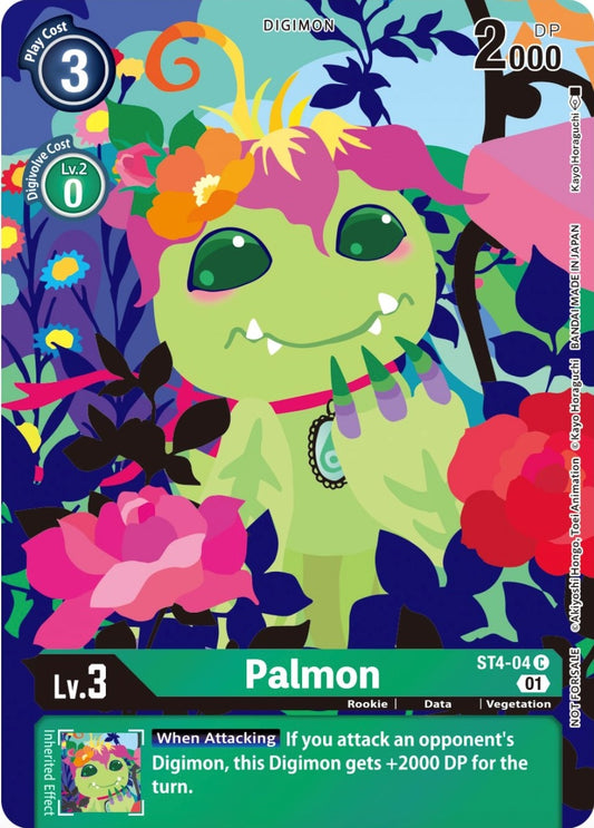 Image for Palmon (Tamer's Card Set 2 Floral Fun) (ST4-04 C) (ST-4) - Digimon Card Game