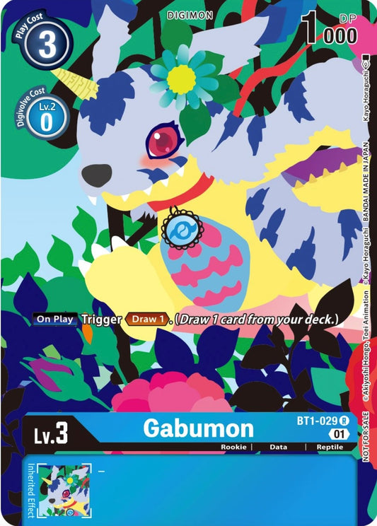 Image for Gabumon - BT1-029 (Tamer's Card Set 2 Floral Fun) (BT1-029 R) (BT01-03A) - Digimon Card Game