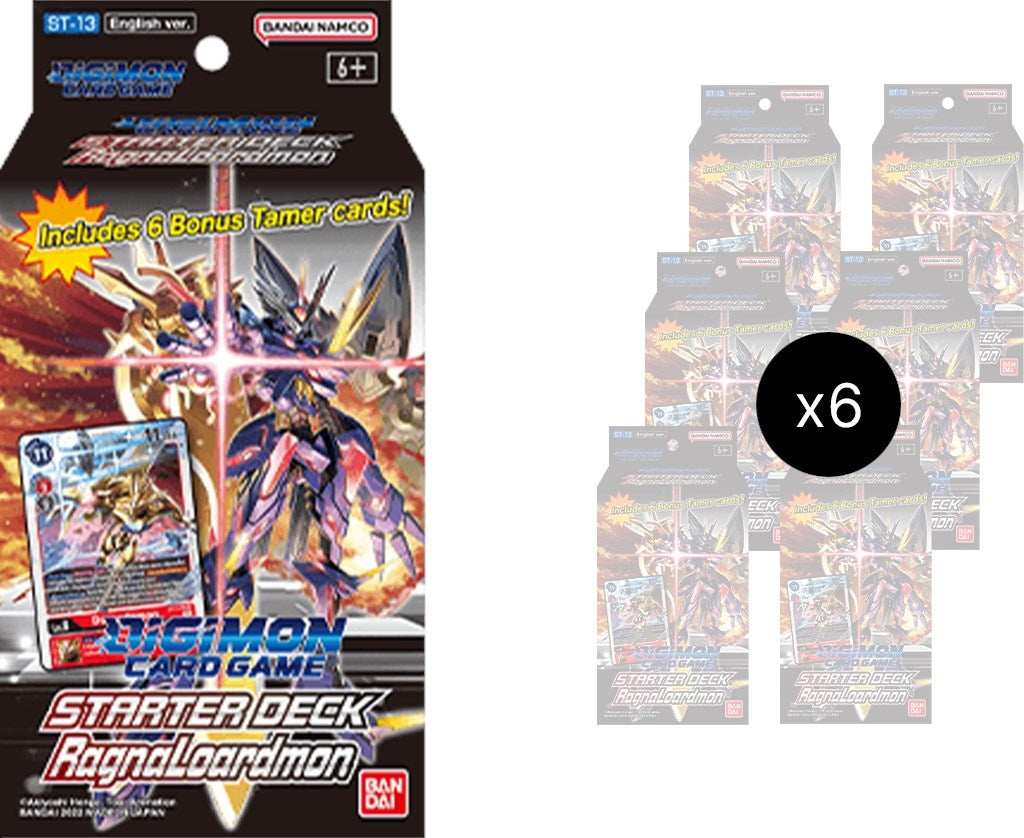 Image for Ragnaloardmon Starter Deck Display - Digimon Card Game