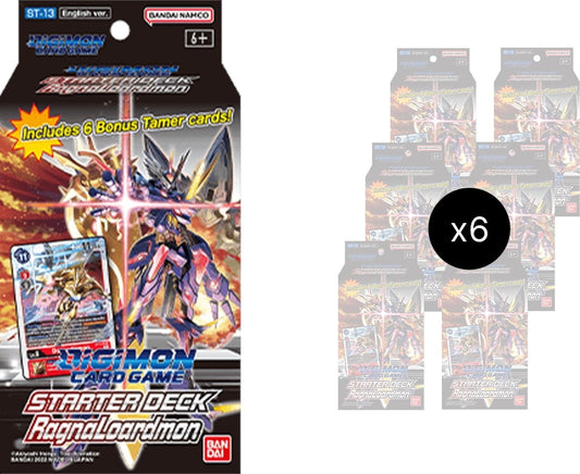 Image for Ragnaloardmon Starter Deck Display - Digimon Card Game