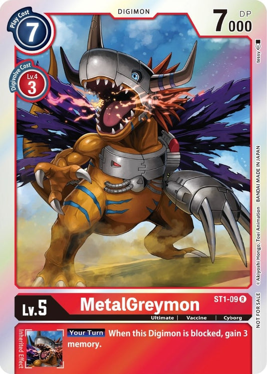 Image for MetalGreymon (Official Tournament Pack Vol. 6) (ST1-09 R) (ST-1) - Digimon Card Game