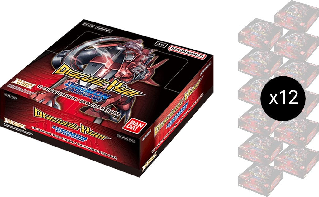 Image for Draconic Roar Booster Box Case - Digimon Card Game