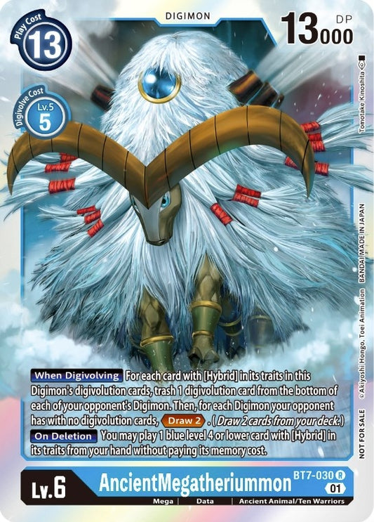 Image for AncientMegatheriummon (Event Pack 3) (BT7-030 R) (BT07) - Digimon Card Game