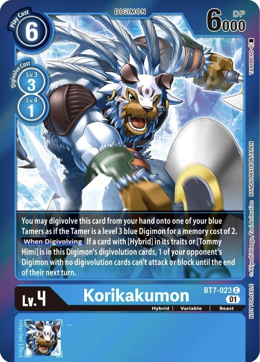 Image for Korikakumon (Event Pack 3) (BT7-023 C) (BT07) - Digimon Card Game