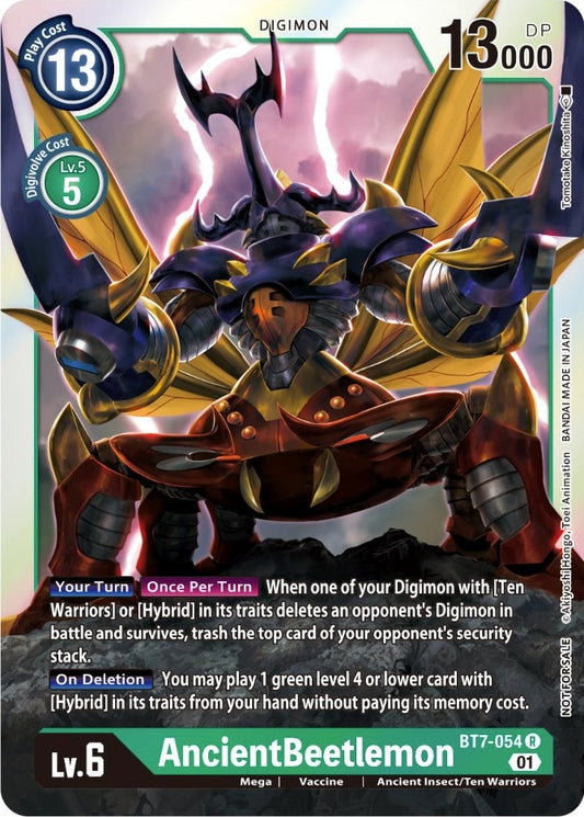 Image for AncientBeetlemon (Event Pack 3) (BT7-054 R) (BT07) - Digimon Card Game