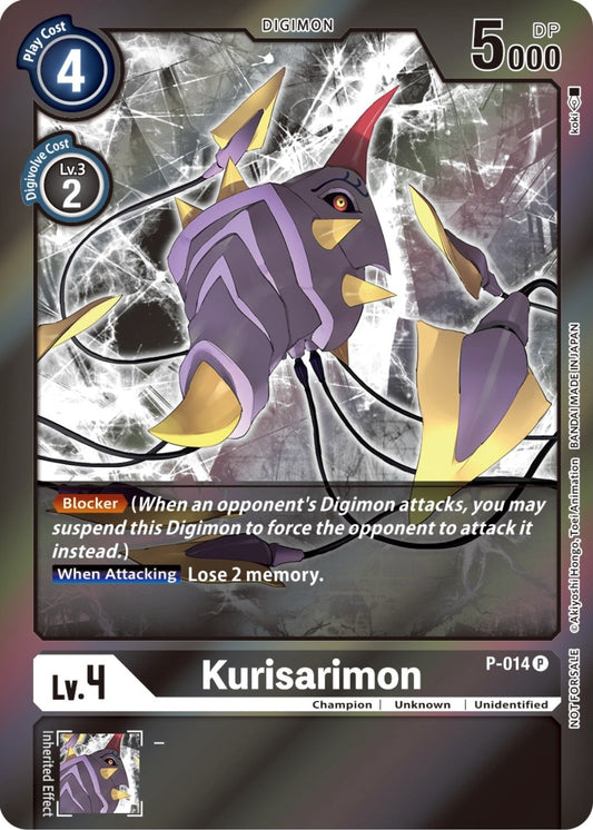 Image for Kurisarimon - P-014 (Event Pack 3) (P-014 P) (D-PR) - Digimon Card Game