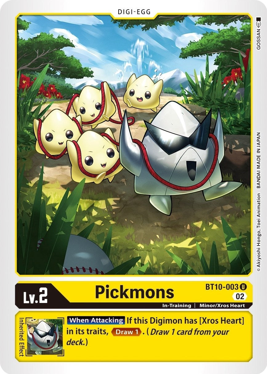 Image for Pickmons (BT10-003 U) (BT10) - Digimon Card Game