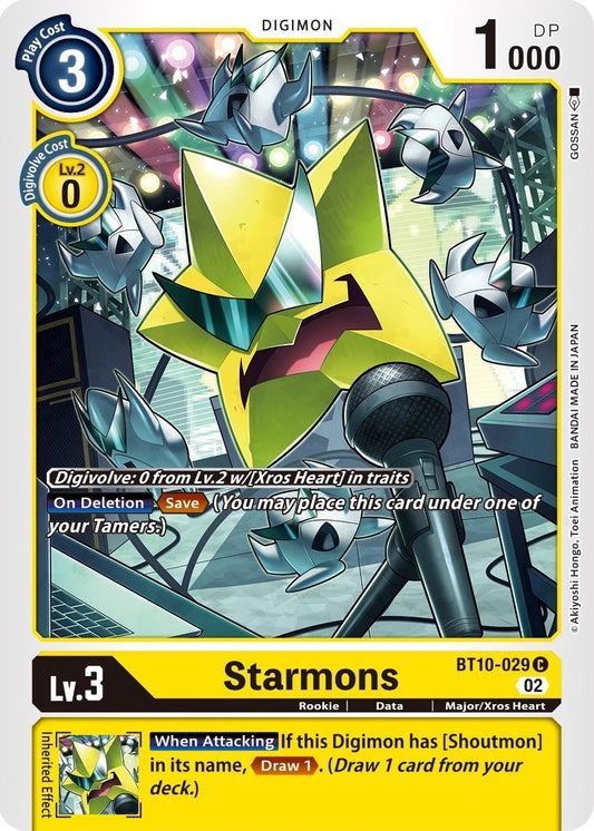 Image for Starmons (BT10-029 C) (BT10) - Digimon Card Game