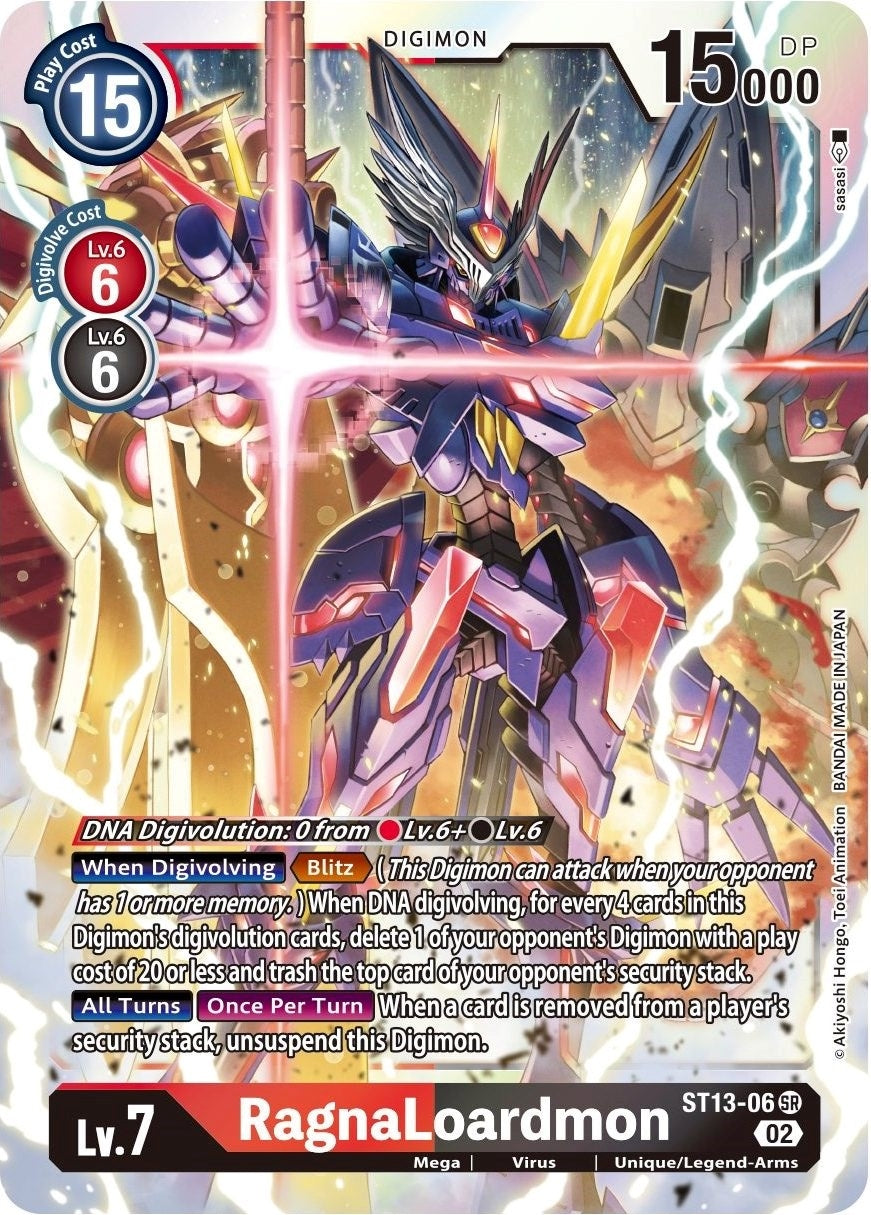Image for RagnaLoardmon (ST13-06 SR) (ST-13) - Digimon Card Game