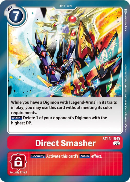 Image for Direct Smasher (ST13-15 R) (ST-13) - Digimon Card Game