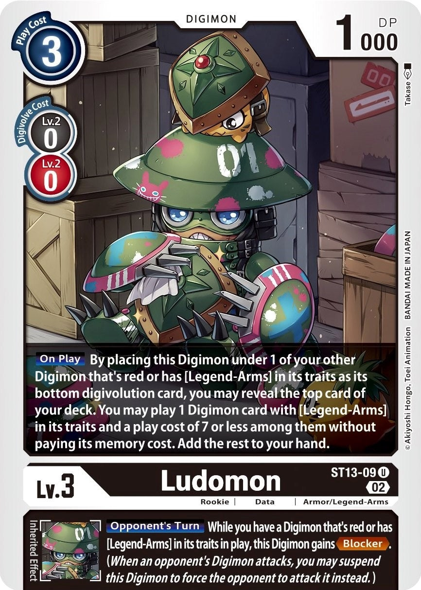 Image for Ludomon (ST13-09 U) (ST-13) - Digimon Card Game