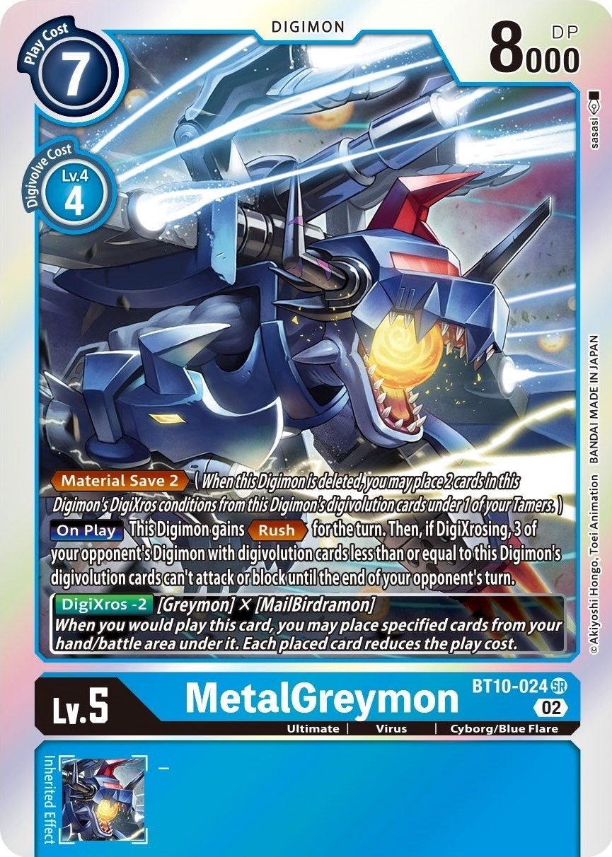 Image for MetalGreymon (BT10-024 SR) (BT10) - Digimon Card Game