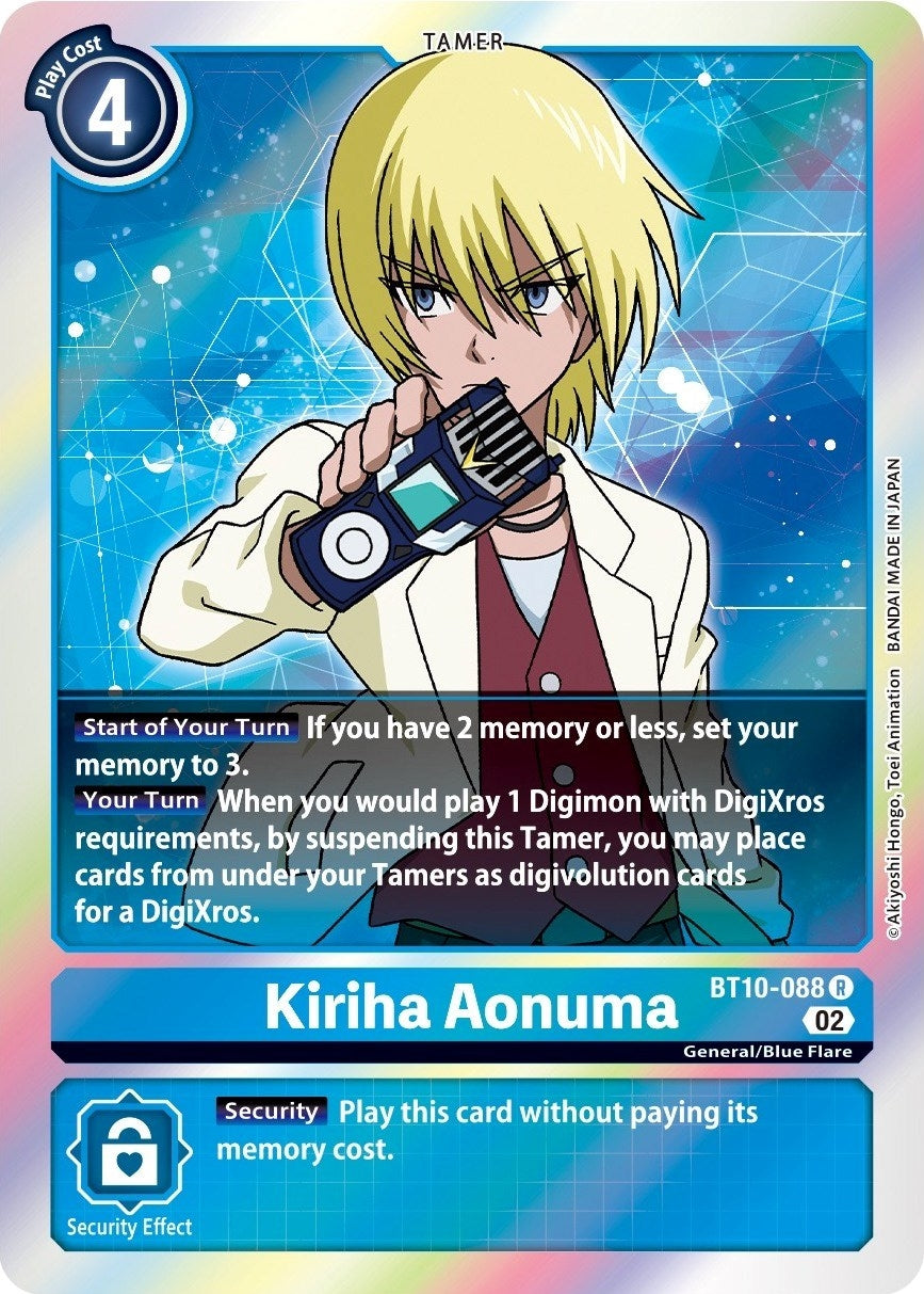 Image for Kiriha Aonuma (BT10-088 R) (BT10) - Digimon Card Game