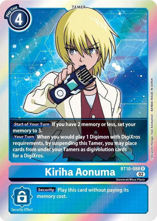 Image for Kiriha Aonuma (BT10-088 R) (BT10) - Digimon Card Game