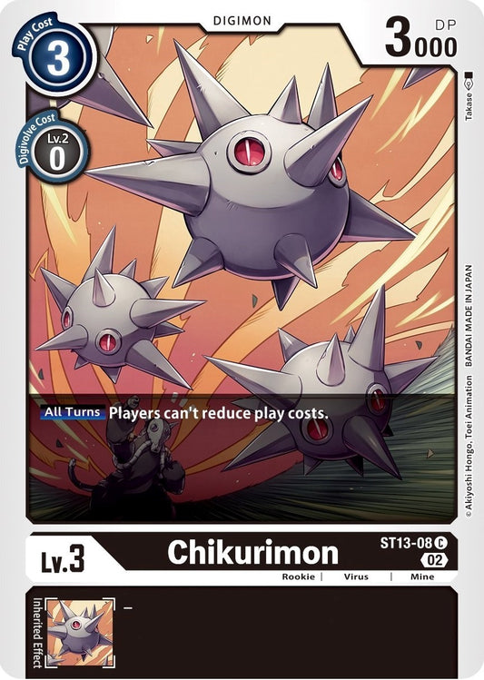 Image for Chikurimon (ST13-08 C) (ST-13) - Digimon Card Game