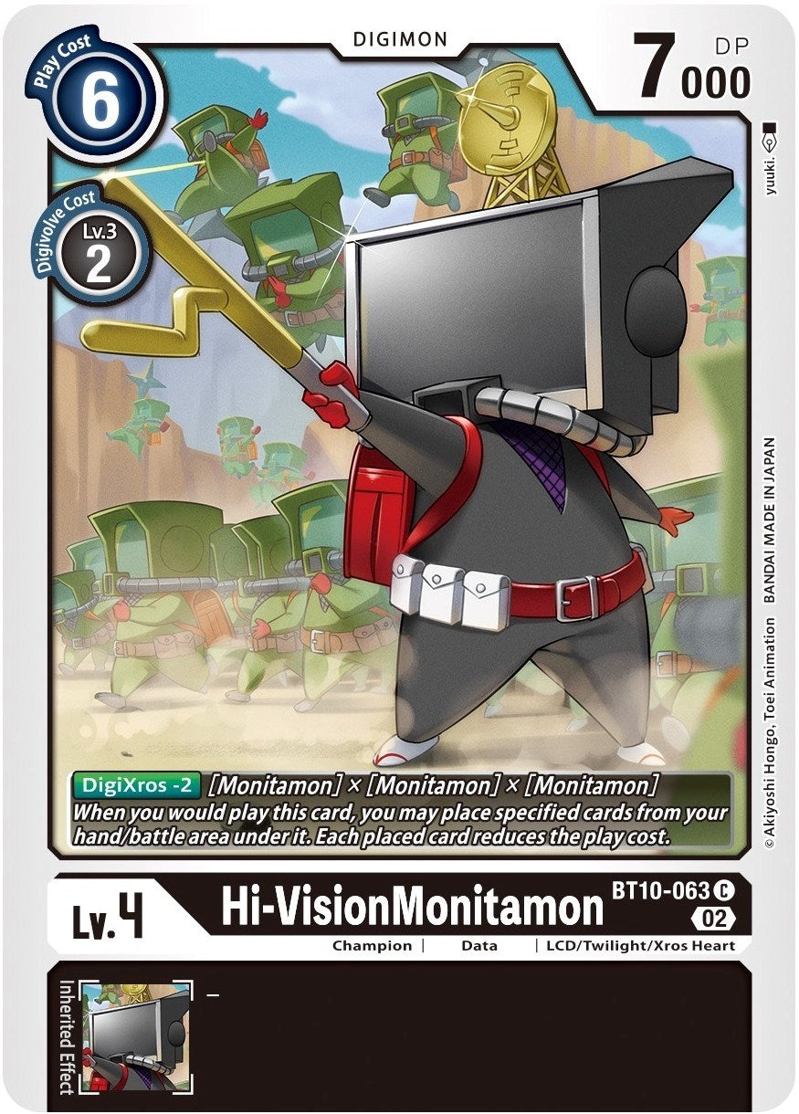 Image for Hi-VisionMonitamon (BT10-063 C) (BT10) - Digimon Card Game