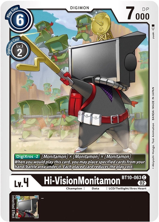 Image for Hi-VisionMonitamon (BT10-063 C) (BT10) - Digimon Card Game