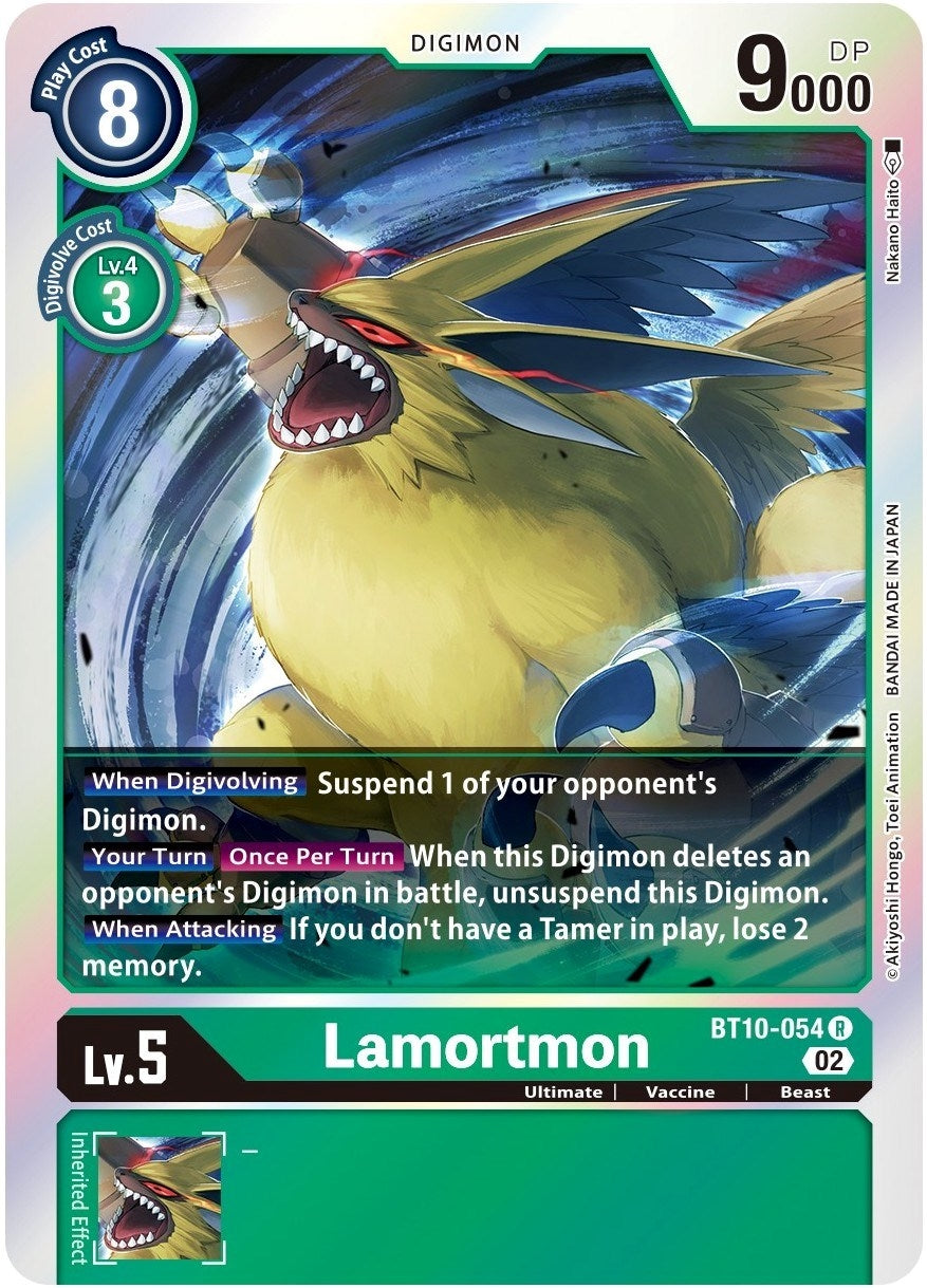 Image for Lamortmon (BT10-054 R) (BT10) - Digimon Card Game