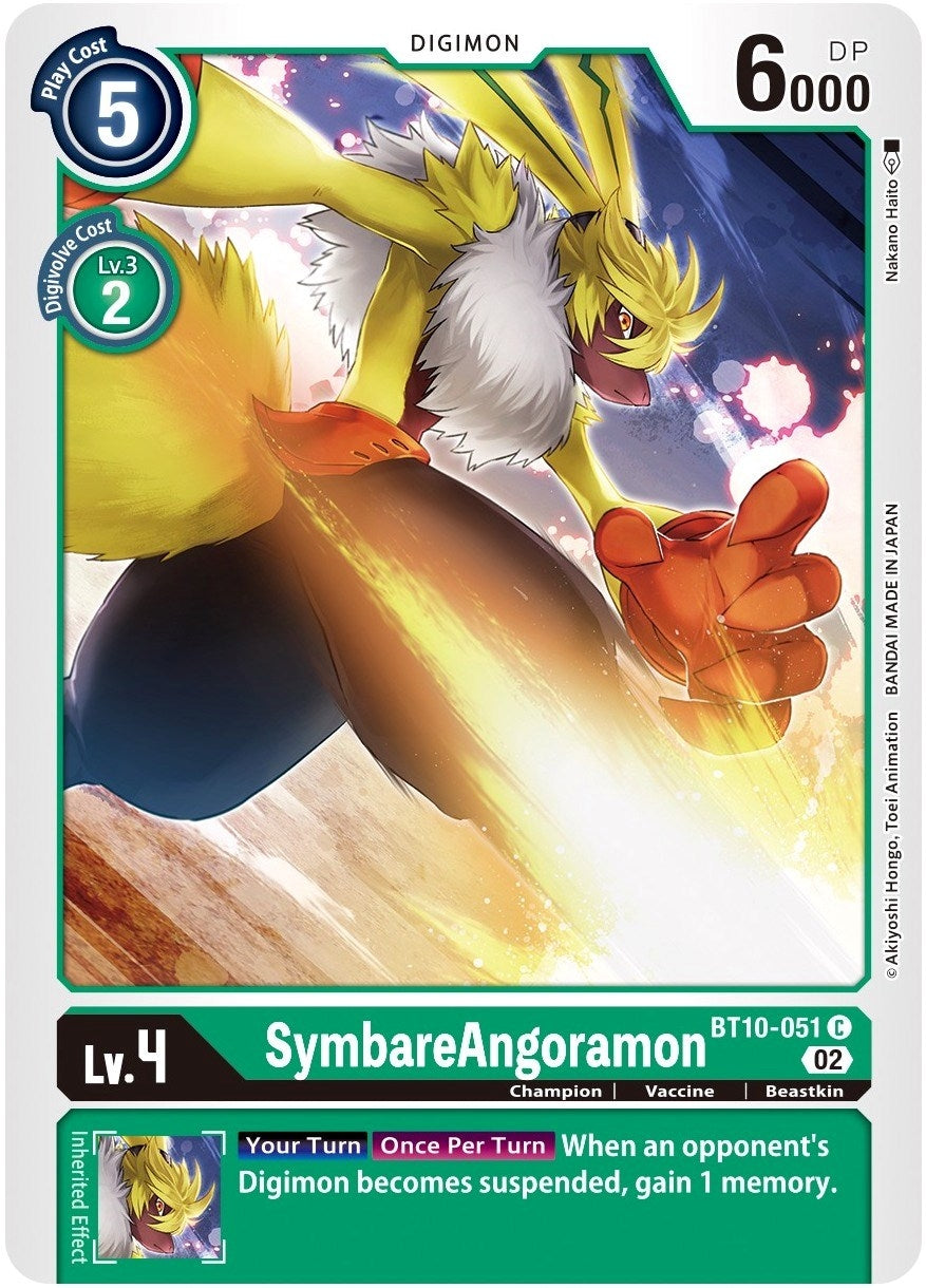 Image for SymbareAngoramon (BT10-051 C) (BT10) - Digimon Card Game