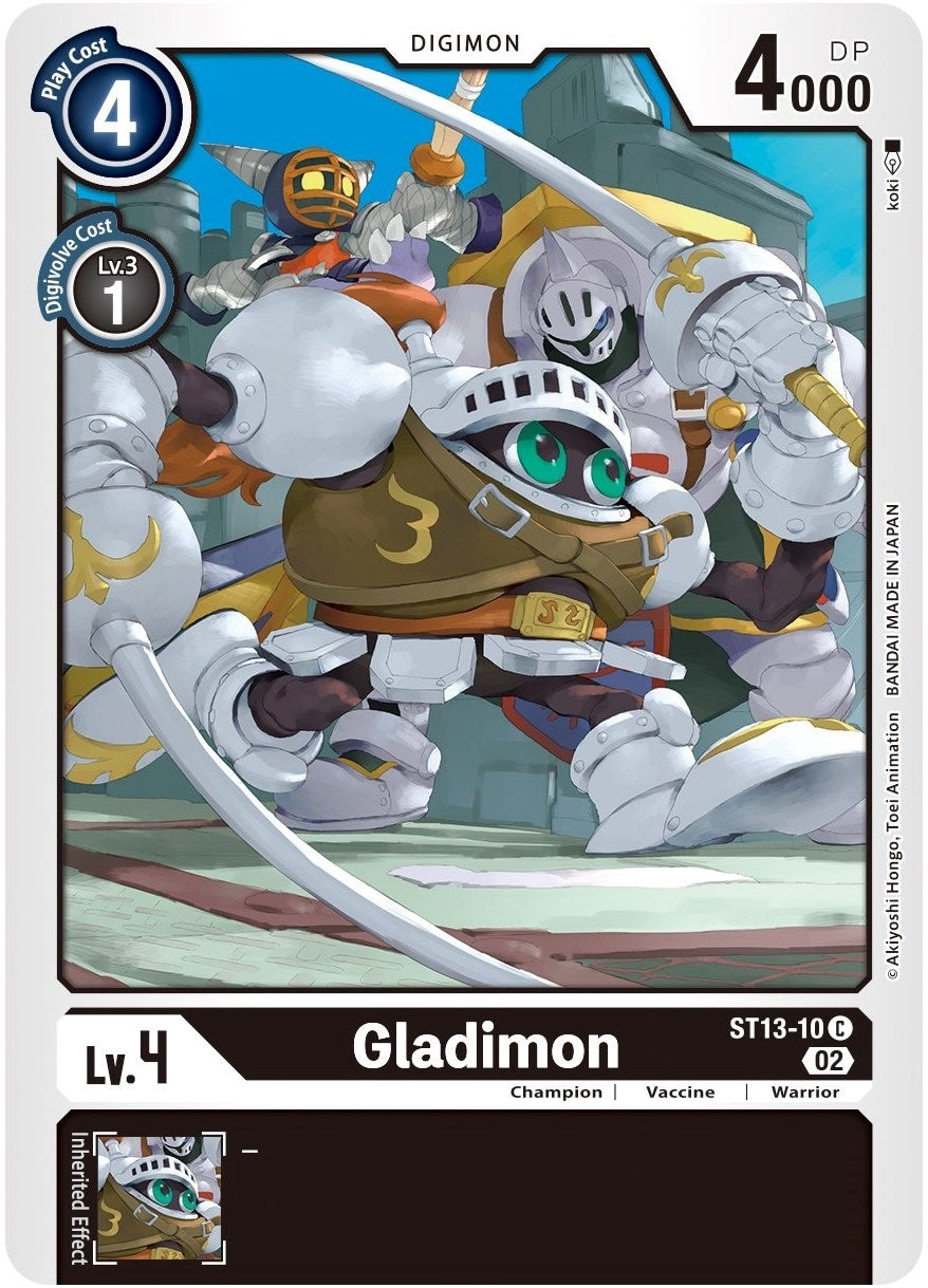 Image for Gladimon (ST13-10 C) (ST-13) - Digimon Card Game