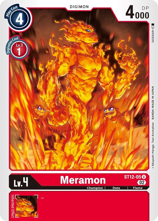 Image for Meramon (ST12-05 U) (ST-12) - Digimon Card Game