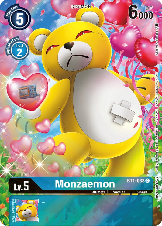 Image for Monzaemon (25th Special Memorial Pack) (BT1-038 C) (BT01-03A) - Digimon Card Game