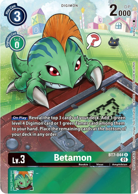 Image for Betamon (25th Special Memorial Pack) (BT7-044 R) (BT07) - Digimon Card Game