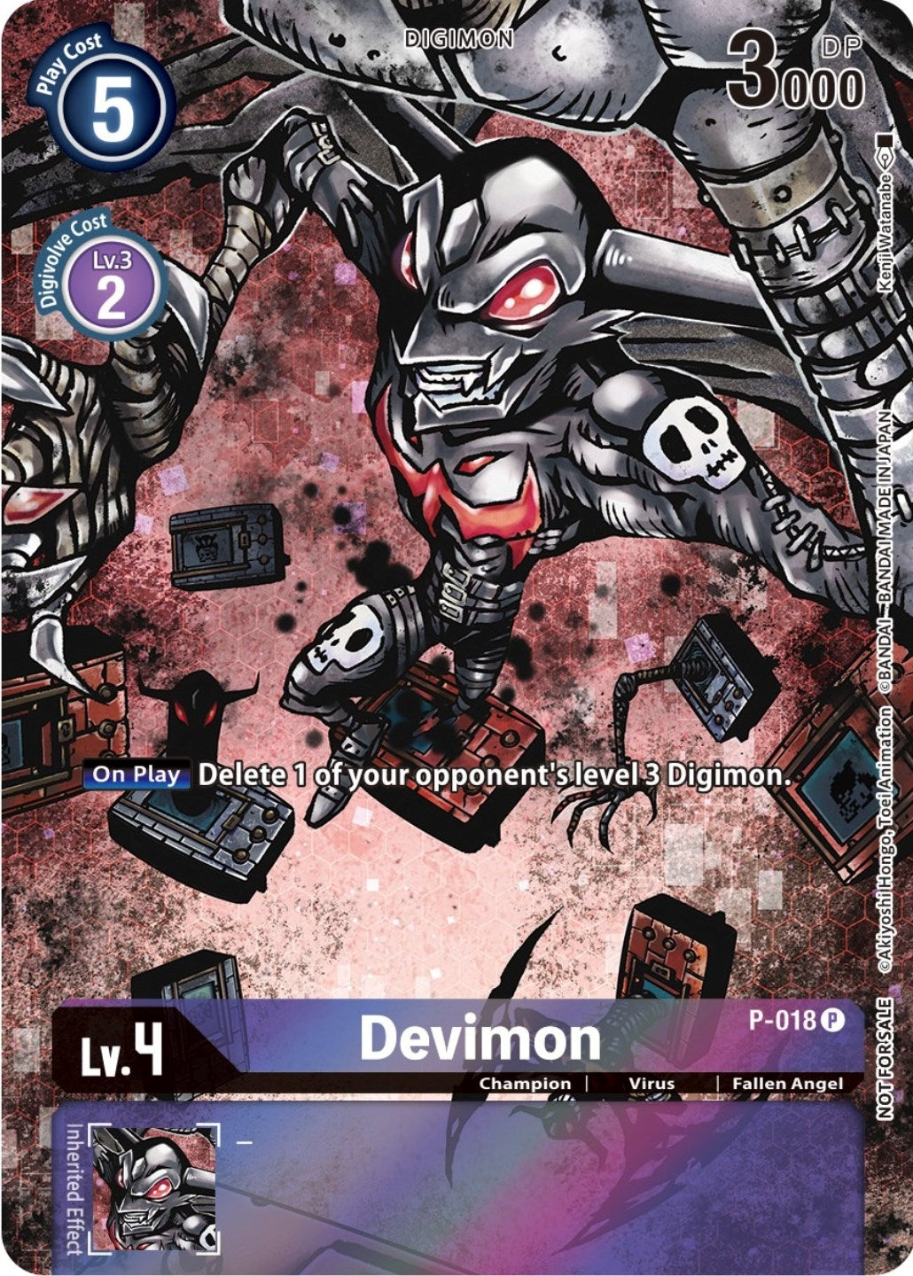 Image for Devimon - P-018 (25th Special Memorial Pack) (P-018 P) (D-PR) - Digimon Card Game
