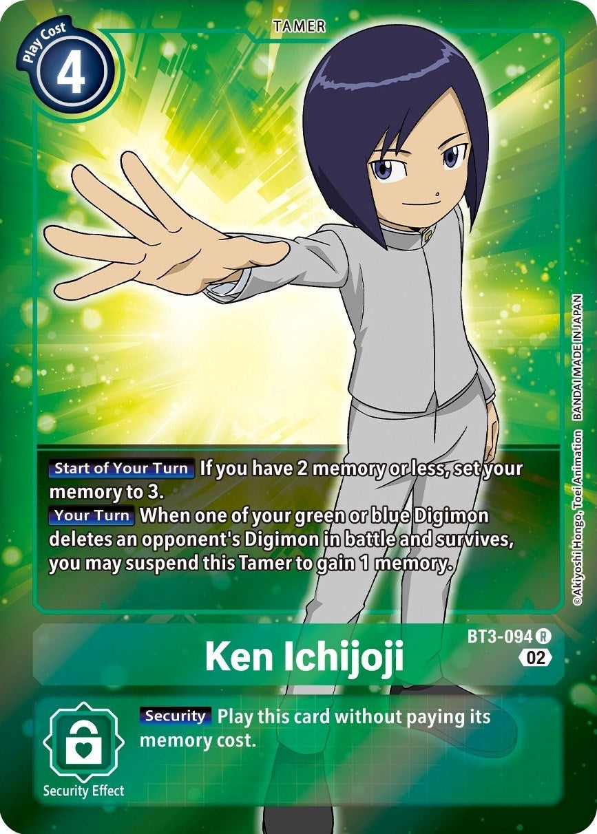 Image for Ken Ichijoji (Alternate Art) (BT3-094 R) (ST-13) - Digimon Card Game