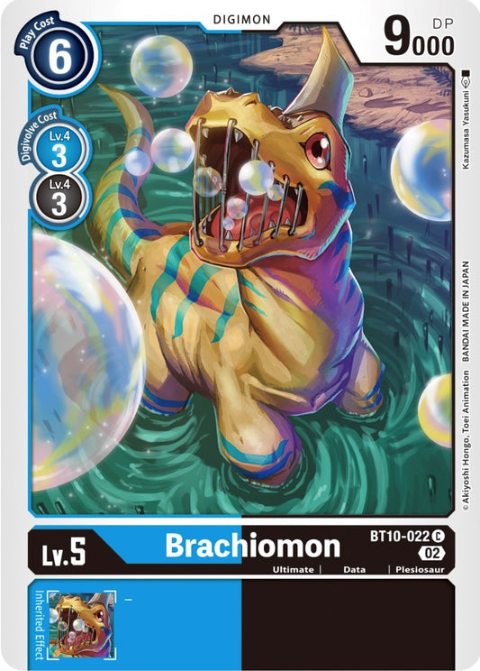 Image for Brachiomon (BT10-022 C) (BT10) - Digimon Card Game