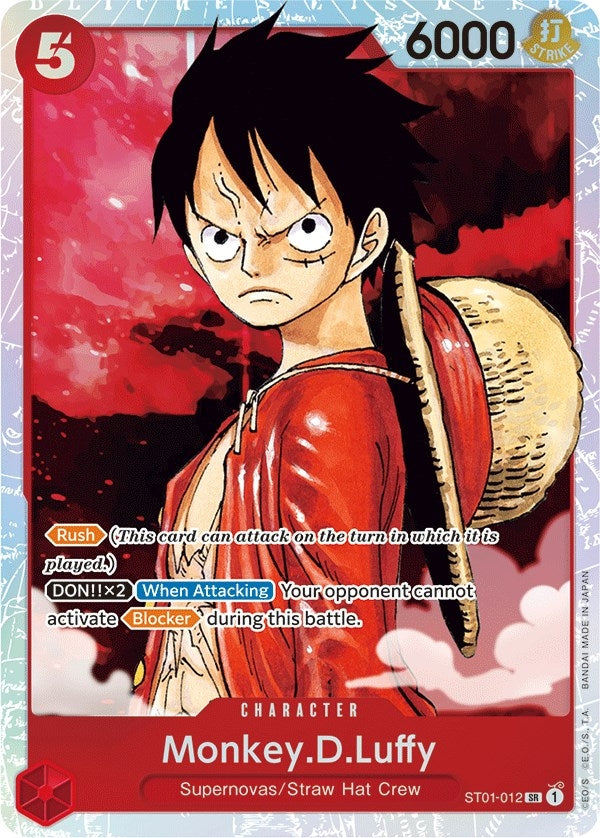 Image for Monkey.D.Luffy (012) (ST01-012) (ST-01) - One Piece Card Game