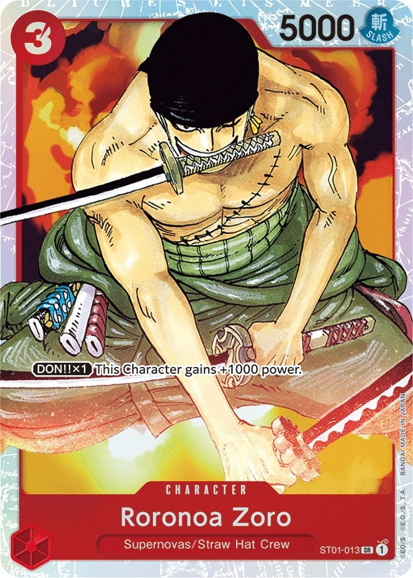 Image for Roronoa Zoro (ST01-013) (ST-01) - One Piece Card Game