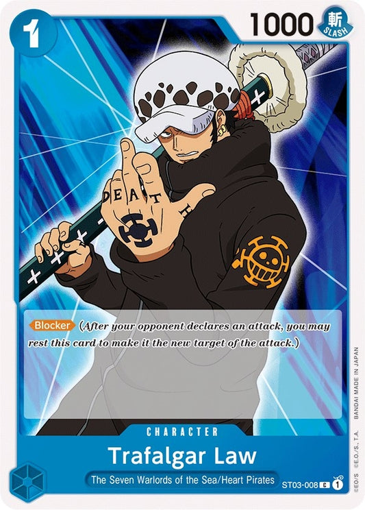 Image for Trafalgar Law (ST03-008) (ST-03) - One Piece Card Game