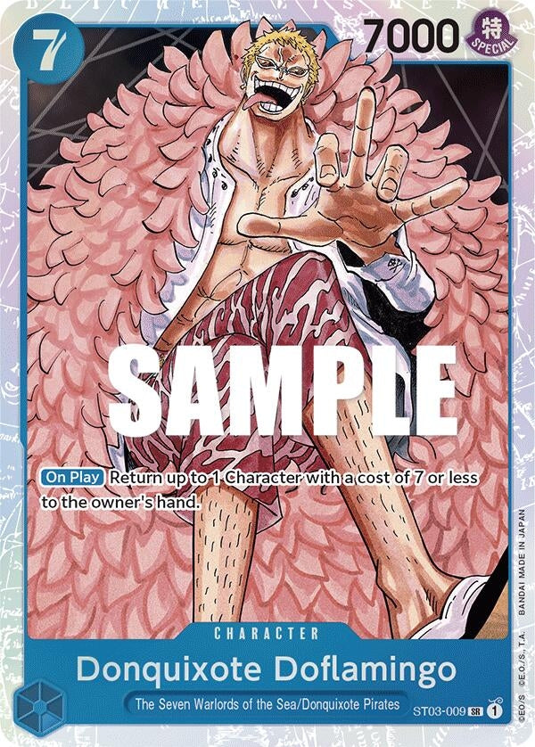 Image for Donquixote Doflamingo (ST03-009) (ST-03) - One Piece Card Game
