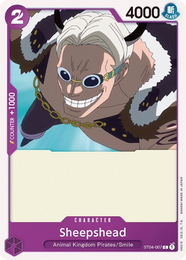 Image for Sheepshead (ST04-007) (ST-04) - One Piece Card Game
